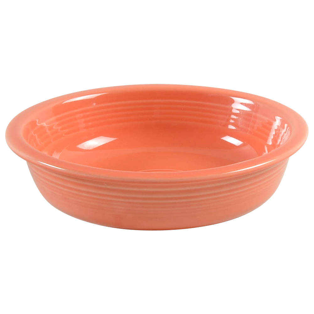 Fiesta Persimmon (Intro 1989) Coupe Soup Bowl by Homer Laughlin -1