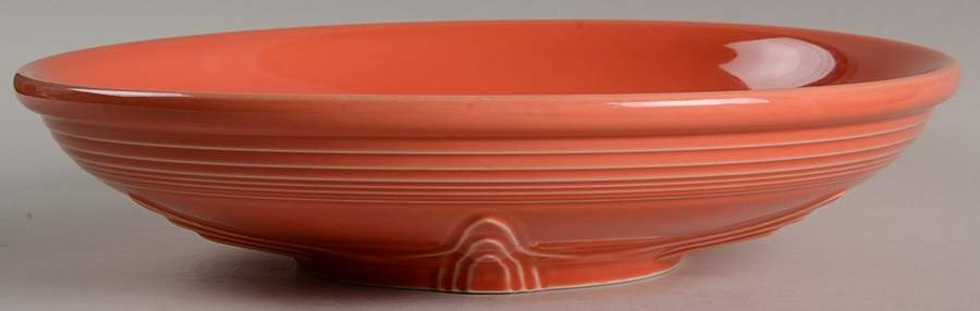 Fiesta Persimmon (Intro 1989) 11" Presentation Bowl by Homer Laughlin -1