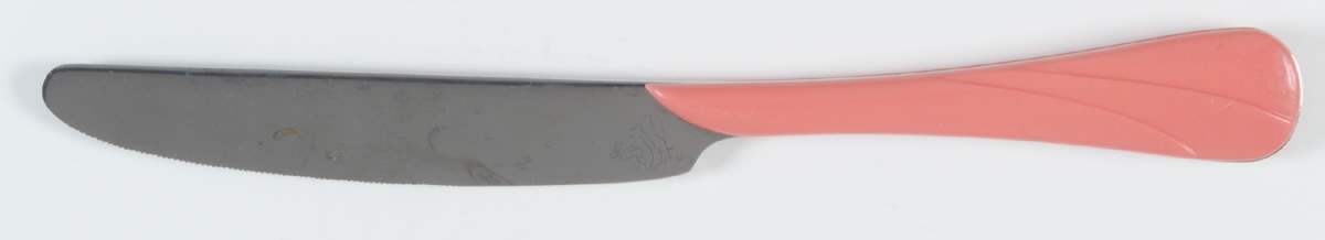 Fiesta Persimmon (Intro 1989) Small Dinner Knife by Homer Laughlin -1