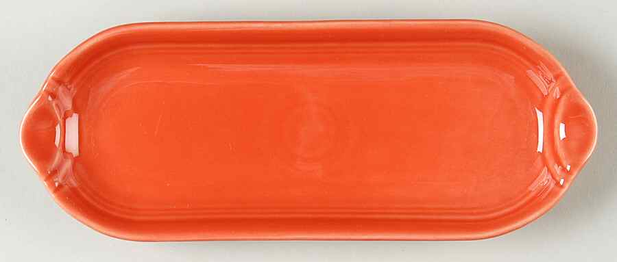 Fiesta Persimmon (Intro 1989) Relish by Homer Laughlin -1