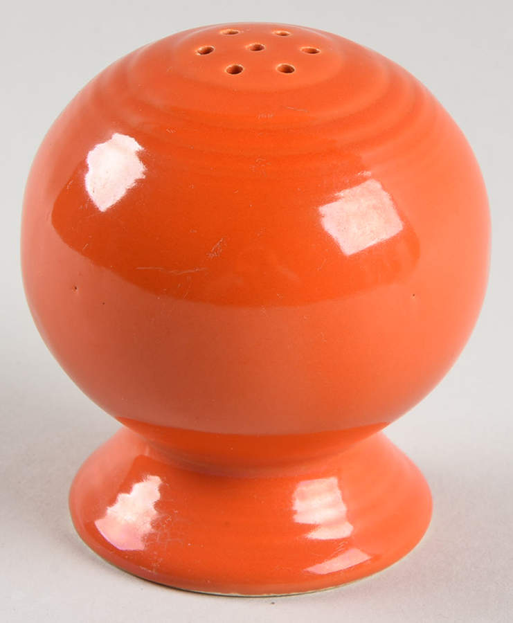 Fiesta Red (Older) Pepper Shaker by Homer Laughlin -1