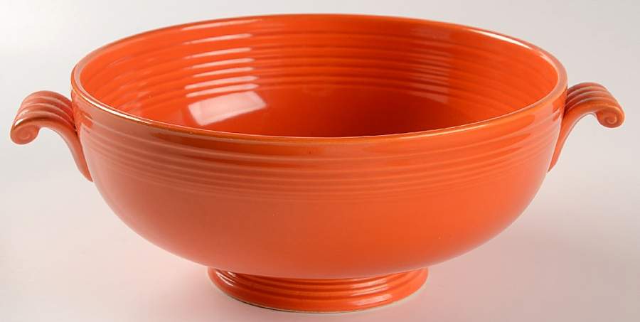 Fiesta Red (Older) 1.25 Qt Round Casserole No Lid by Homer Laughlin -1