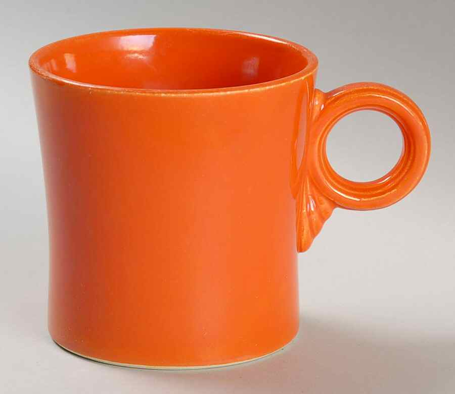 Fiesta Red (Older) Tom & Jerry Mug by Homer Laughlin -1