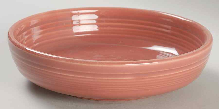 Fiesta Rose (Older) 6" Fruit Bowl by Homer Laughlin -1