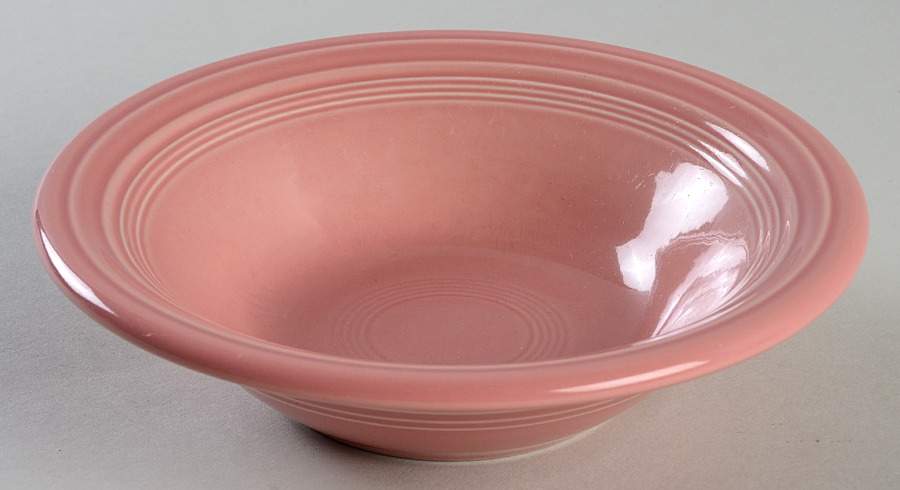 Fiesta Rose (Intro 1986) Stacking Bowl by Homer Laughlin -1