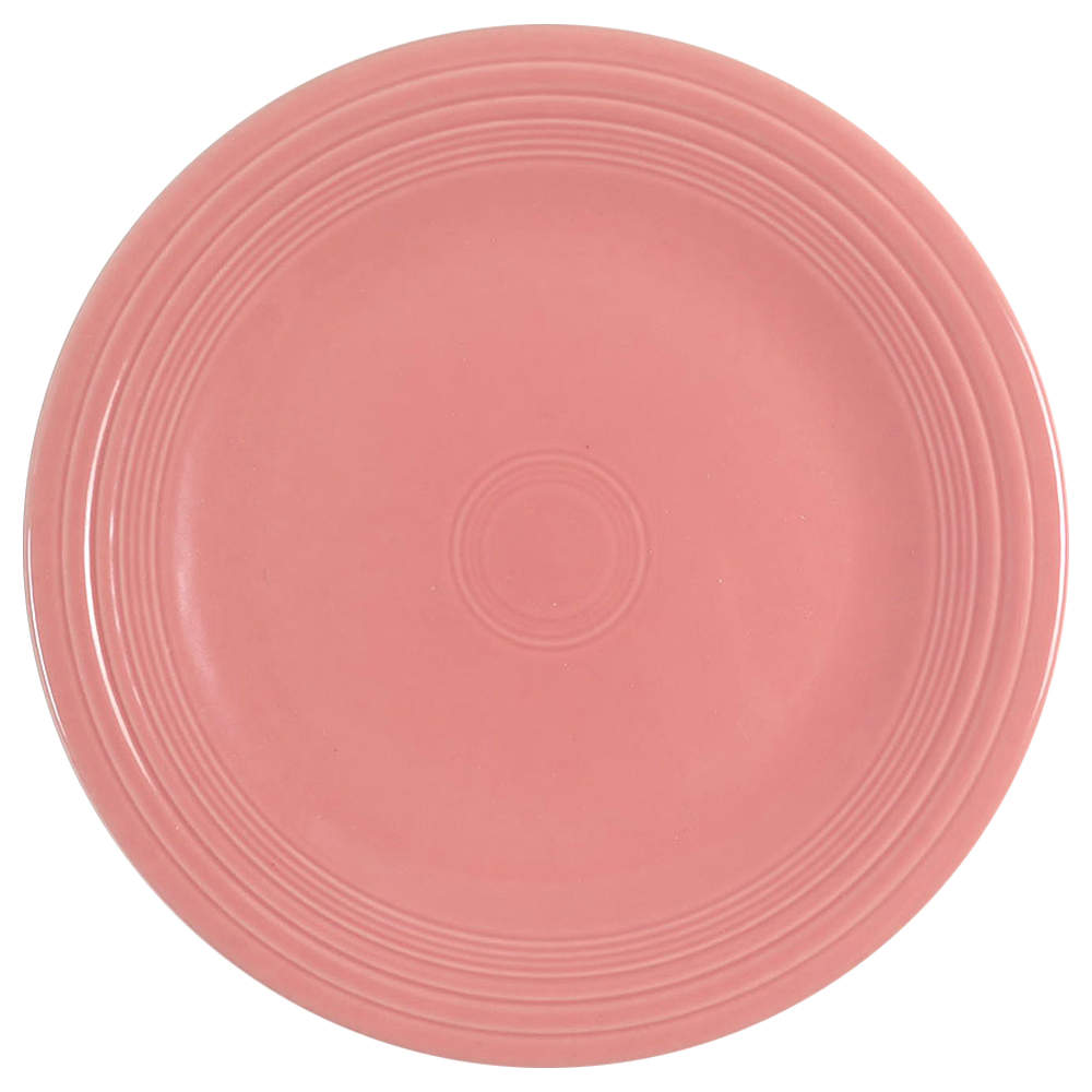 Fiesta Rose (Intro 1986) Dinner Plate by Homer Laughlin -1
