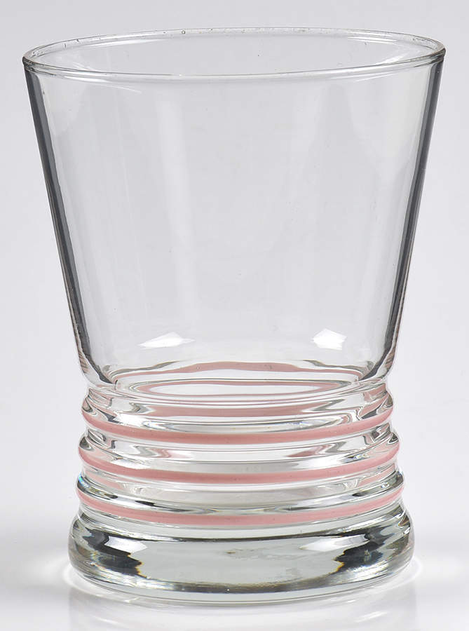 Fiesta Rose (Intro 1986) 10 Oz Glassware Double Old Fashioned by Homer Laughlin -1
