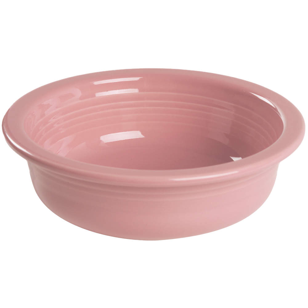 Fiesta Rose (Intro 1986) 8" Round Vegetable Bowl by Homer Laughlin -1