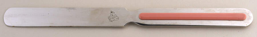 Fiesta Rose (Intro 1986) Small Dinner Knife by Homer Laughlin -1