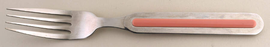 Fiesta Rose (Intro 1986) Dinner Fork (7 1/2" or Larger) by Homer Laughlin -1