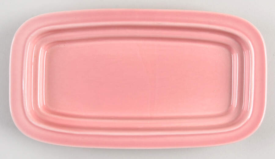 Fiesta Rose (Intro 1986) 1/4 Lb Butter No Lid by Homer Laughlin -1