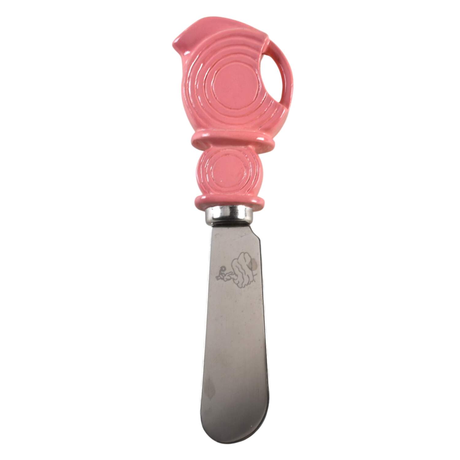 Fiesta Rose (Intro 1986) Individual Spreader by Homer Laughlin -1