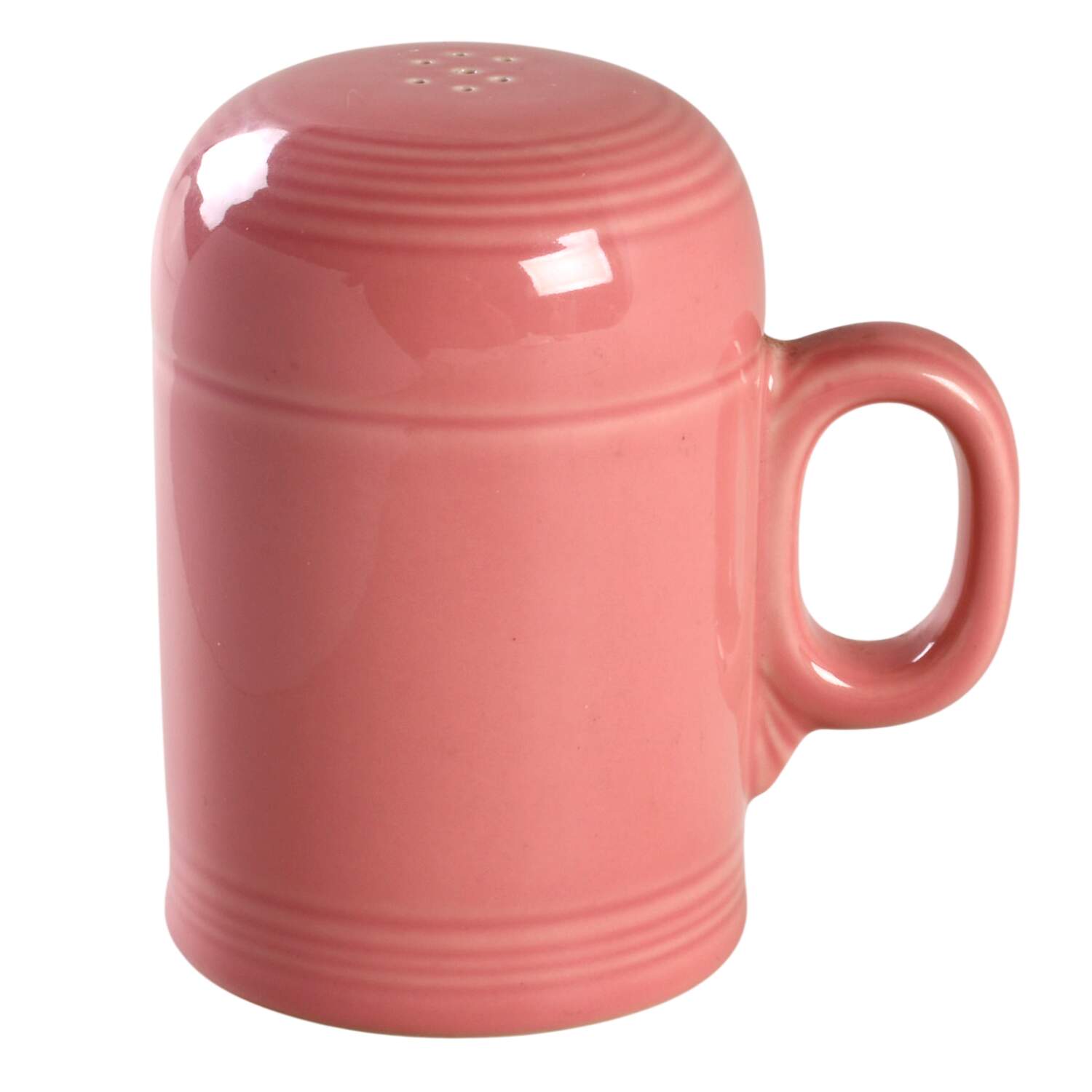 Fiesta Rose (Intro 1986) Stove Top Salt Shaker by Homer Laughlin -1