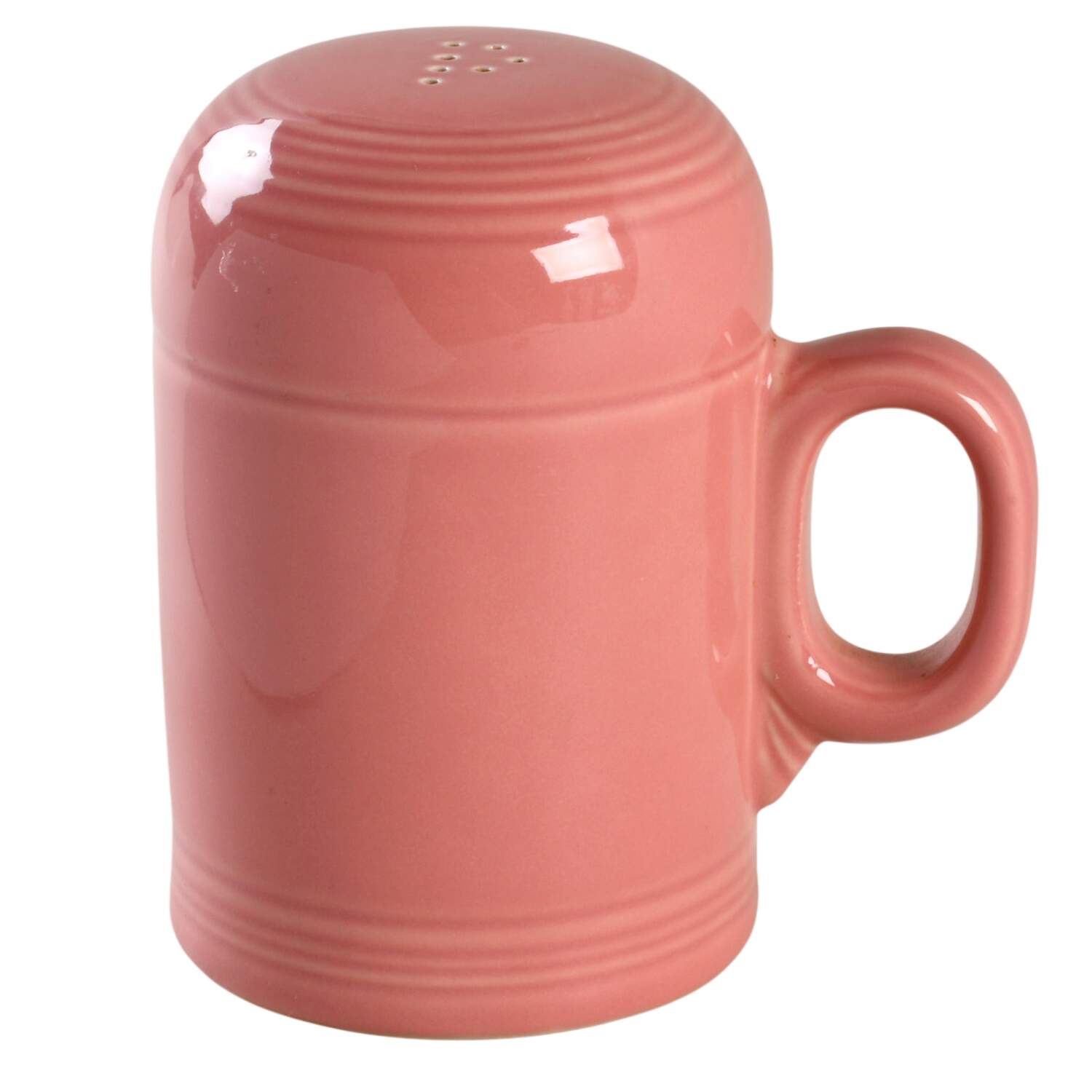Fiesta Rose (Intro 1986) Stove Top Pepper Shaker by Homer Laughlin -1