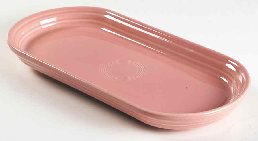 Fiesta Rose (Intro 1986) Bread Tray by Homer Laughlin -1