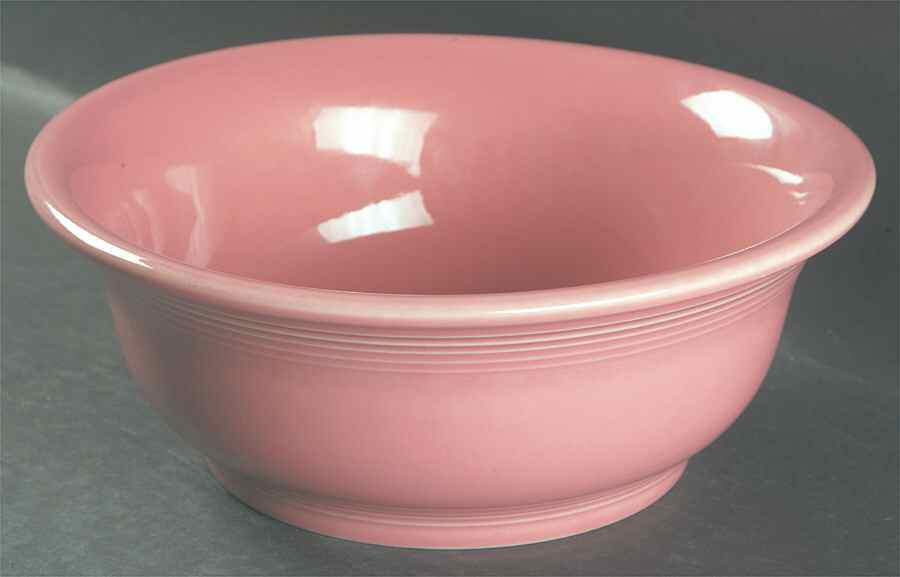Fiesta Rose (Intro 1986) 9" Mixing Bowl by Homer Laughlin -1