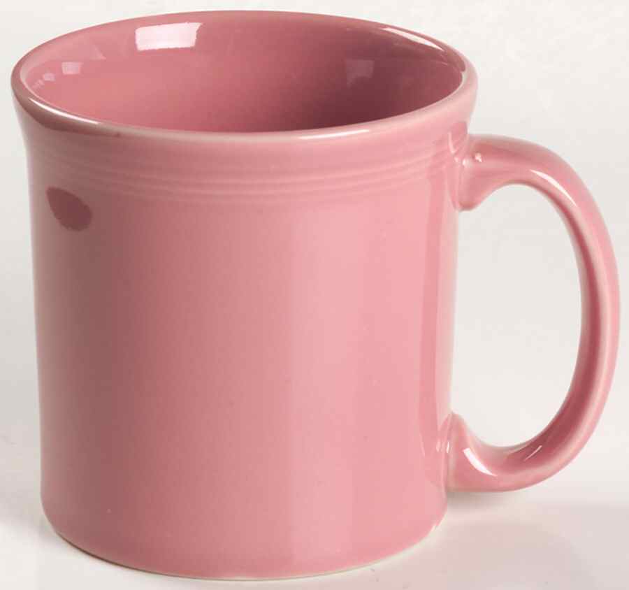 Fiesta Rose (Intro 1986) 12 Oz Java Mug by Homer Laughlin -1