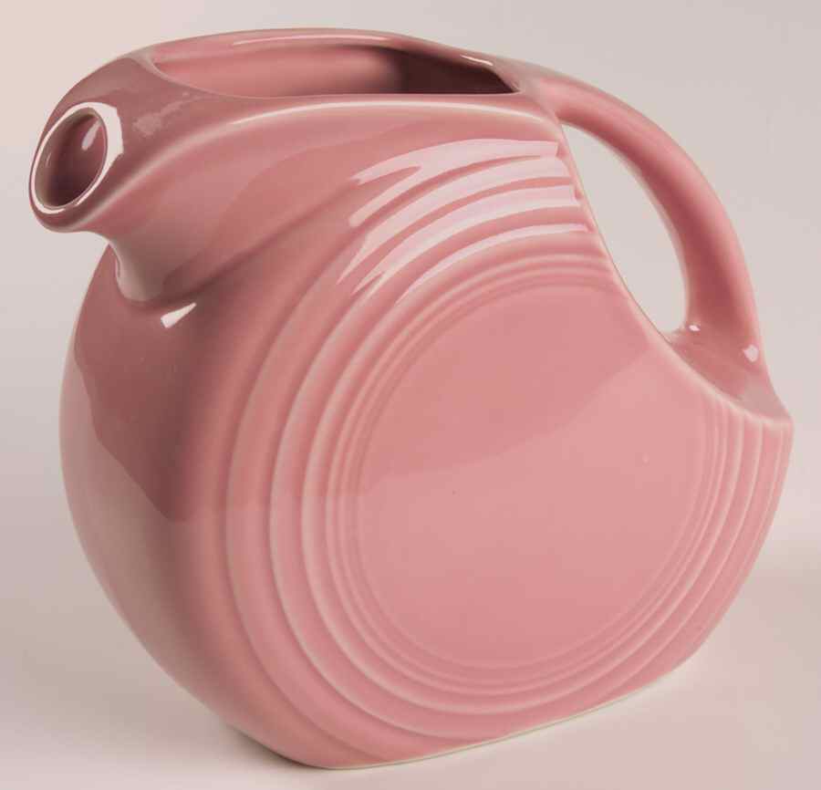 Fiesta Rose (Intro 1986) 32 Oz Pitcher by Homer Laughlin -1