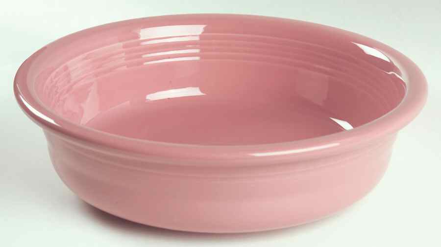 Fiesta Rose (Intro 1986) 10" Large Salad Serving Bowl by Homer Laughlin -1