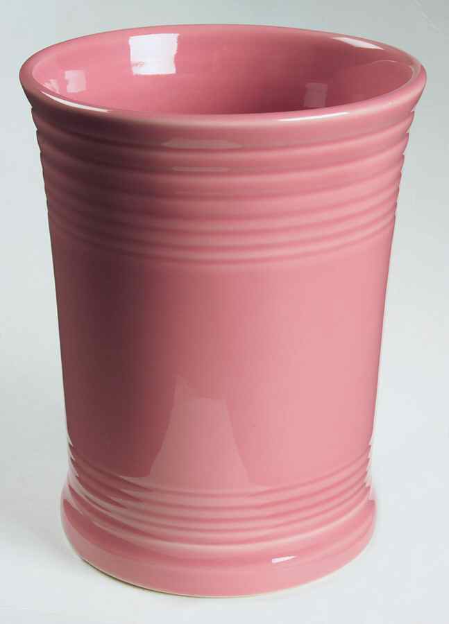 Fiesta Rose (Intro 1986) Utensil Holder by Homer Laughlin -1
