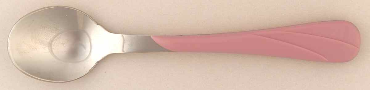 Fiesta Rose (Intro 1986) Teaspoon by Homer Laughlin -1