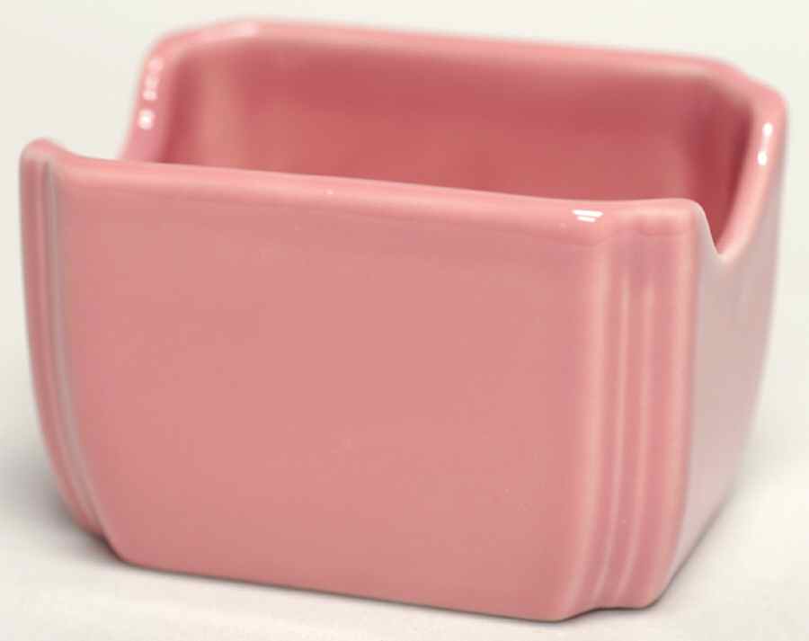 Fiesta Rose (Intro 1986) Sweetener Holder by Homer Laughlin -1