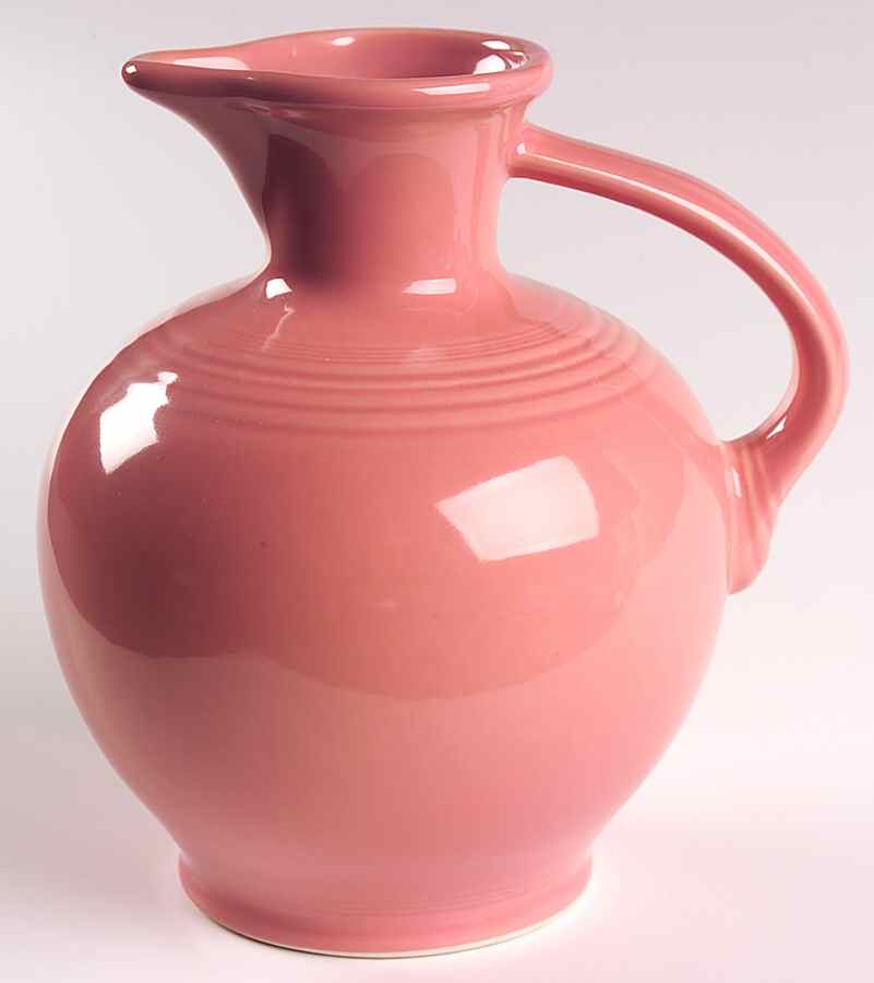 Fiesta Rose (Intro 1986) Open Carafe by Homer Laughlin -1