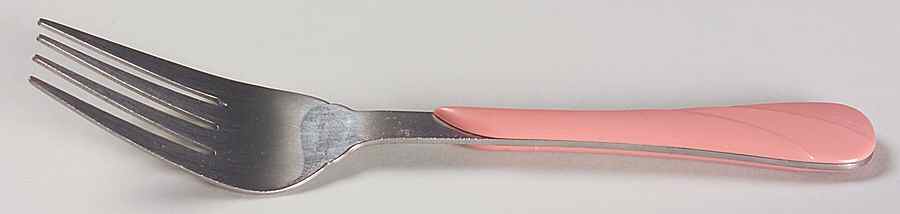 Fiesta Rose (Intro 1986) Cold Meat Fork by Homer Laughlin -1