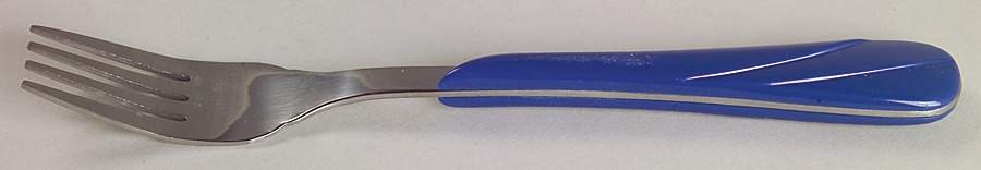 Fiesta Sapphire Blue (Intro 1996) Individual Salad Fork by Homer Laughlin -1