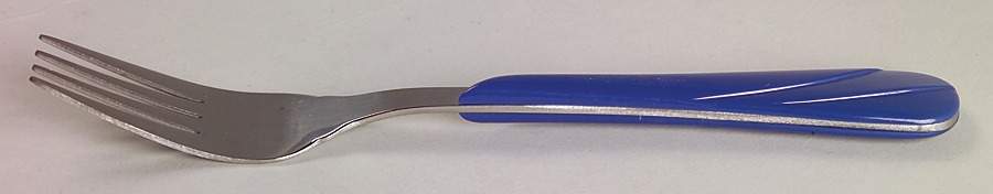 Fiesta Sapphire Blue (Intro 1996) Dinner Fork (7 1/2" or Larger) by Homer Laughlin -1
