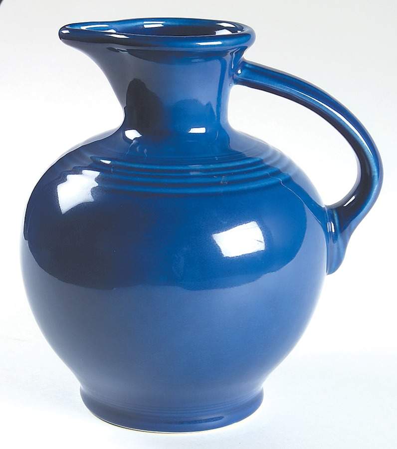 Fiesta Sapphire Blue (Intro 1996) Open Carafe by Homer Laughlin -1