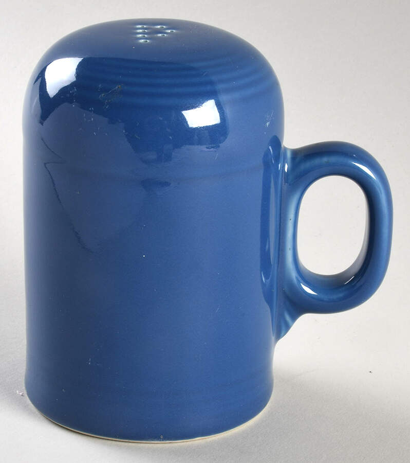 Fiesta Sapphire Blue (Intro 1996) Stove Top Pepper Shaker by Homer Laughlin -1