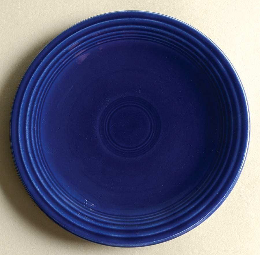 Fiesta Sapphire Blue (Intro 1996) Bread & Butter Plate by Homer Laughlin -1