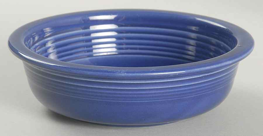 Fiesta Sapphire Blue (Intro 1996) Fruit/Dessert (Sauce) Bowl by Homer Laughlin -1