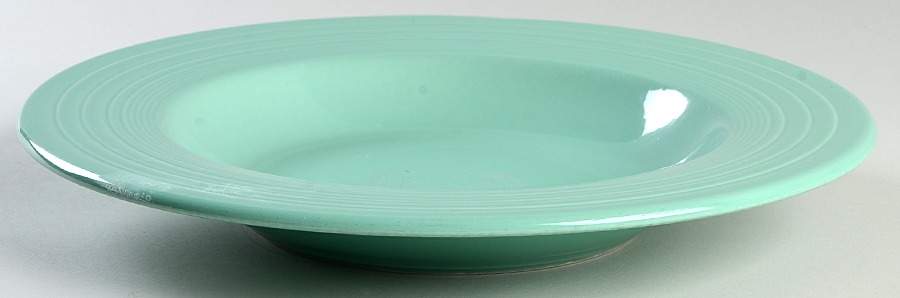 Fiesta Sea Mist Green (Intro 1989) 12" Individual Pasta Bowl by Homer Laughlin -1