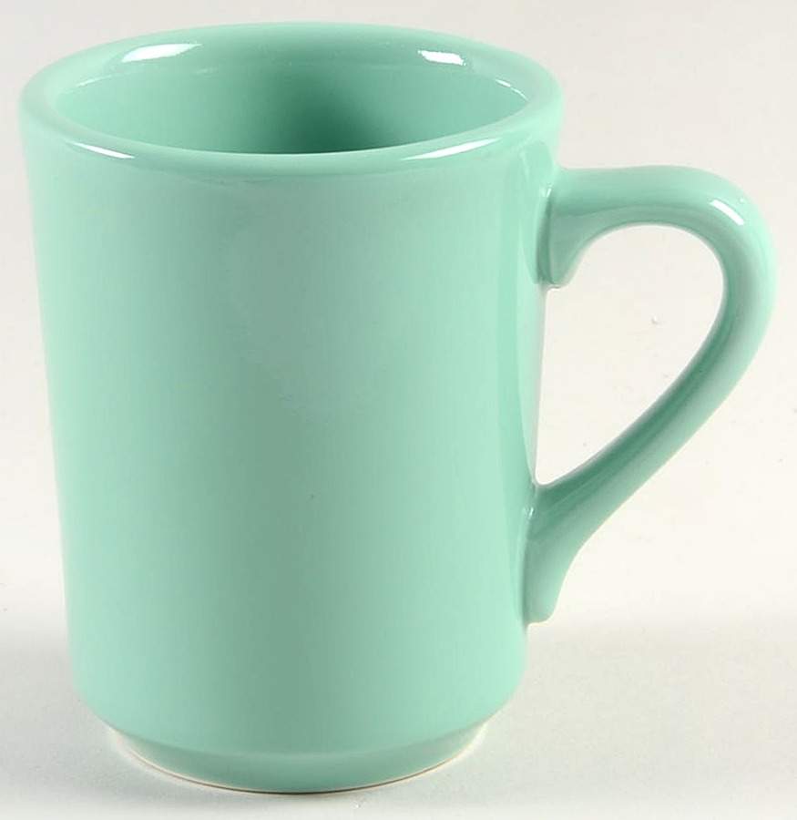 Fiesta Sea Mist Green (Intro 1989) Denver Mug by Homer Laughlin -1