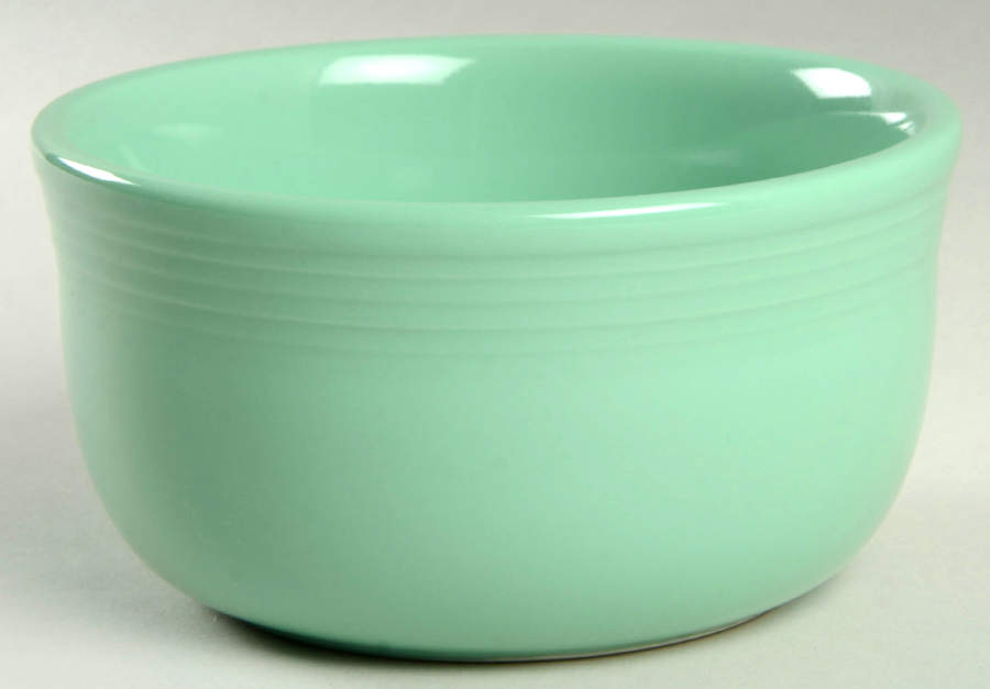 Fiesta Sea Mist Green (Intro 1989) Gusto Bowl by Homer Laughlin -1