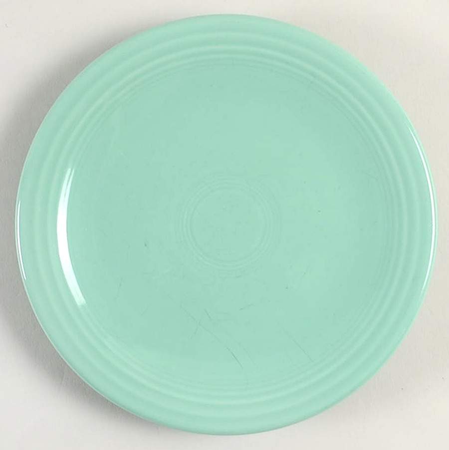 Fiesta Sea Mist Green (Intro 1989) Bread & Butter Plate by Homer Laughlin -1