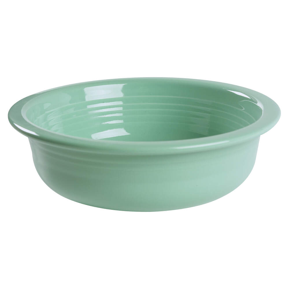 Fiesta Sea Mist Green (Intro 1989) 8" Round Vegetable Bowl by Homer Laughlin -1