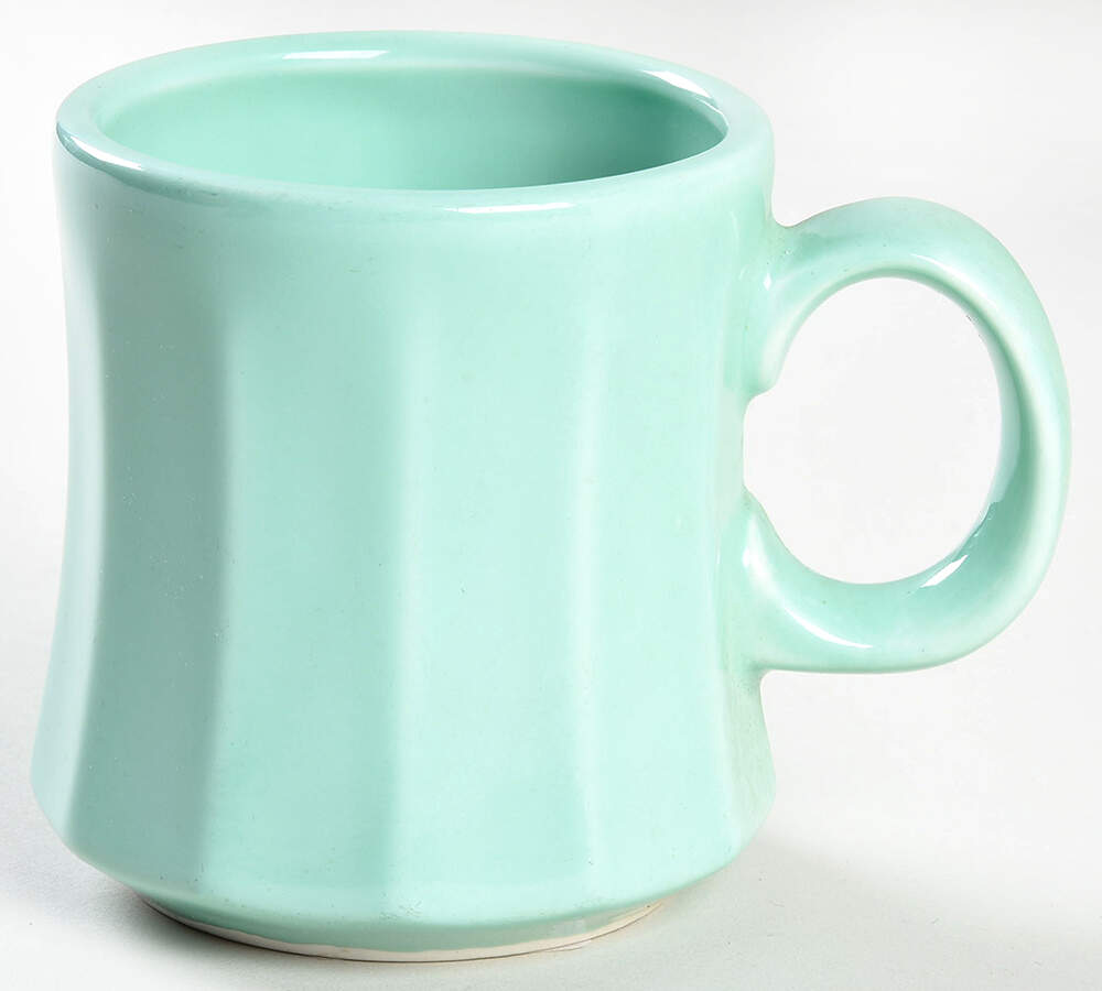 Fiesta Sea Mist Green (Intro 1989) Tower Mug by Homer Laughlin -1