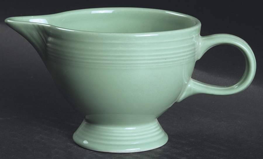 Fiesta Sea Mist Green (Intro 1989) Individual Creamer by Homer Laughlin -1