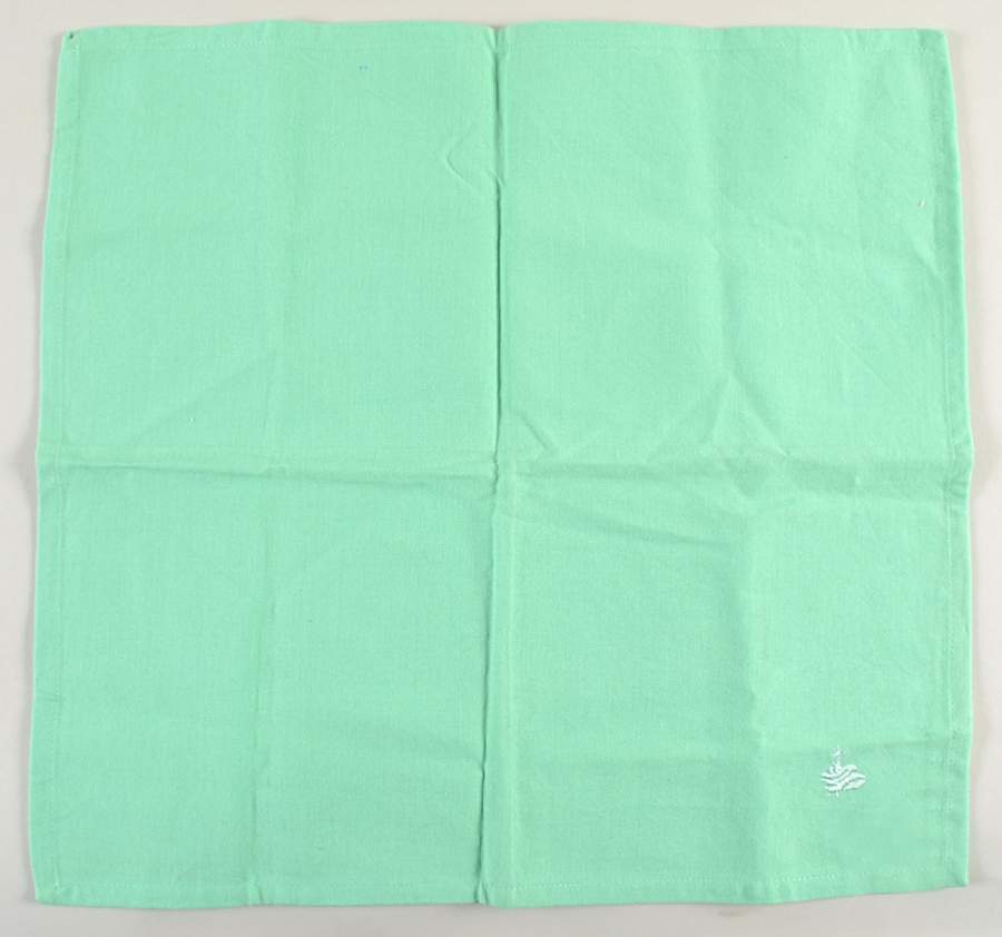 Fiesta Sea Mist Green (Intro 1989) Cloth Napkin by Homer Laughlin -1