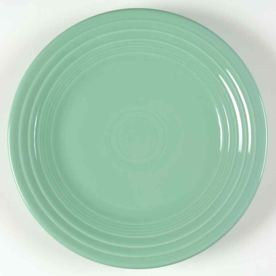 Fiesta Sea Mist Green (Intro 1989) Luncheon Plate by Homer Laughlin -1