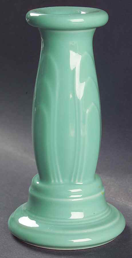 Fiesta Sea Mist Green (Intro 1989) 6" Candlestick by Homer Laughlin -1