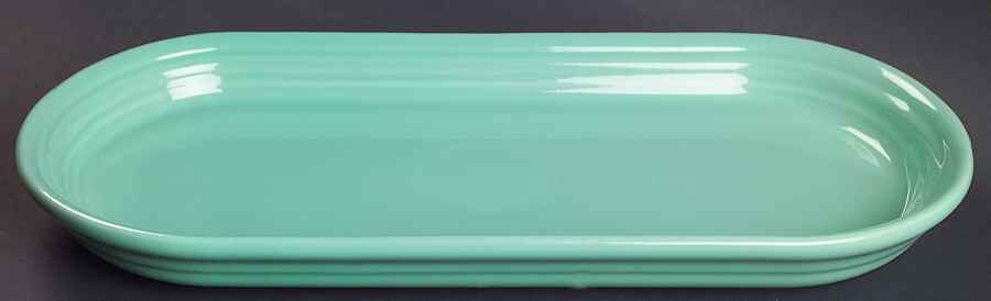 Fiesta Sea Mist Green (Intro 1989) Bread Tray by Homer Laughlin -1