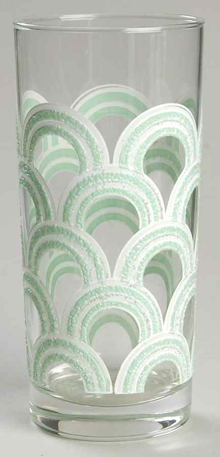 Fiesta Sea Mist Green (Intro 1989) Glassware Tall Tumbler by Homer Laughlin -1