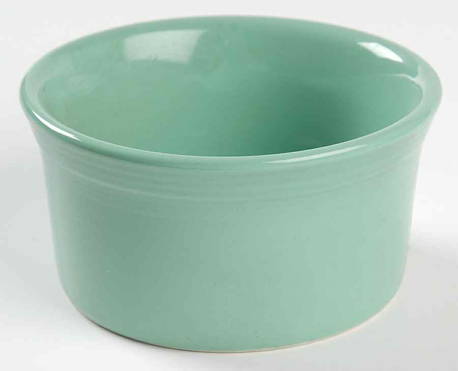 Fiesta Sea Mist Green (Intro 1989) Ramekin by Homer Laughlin -1