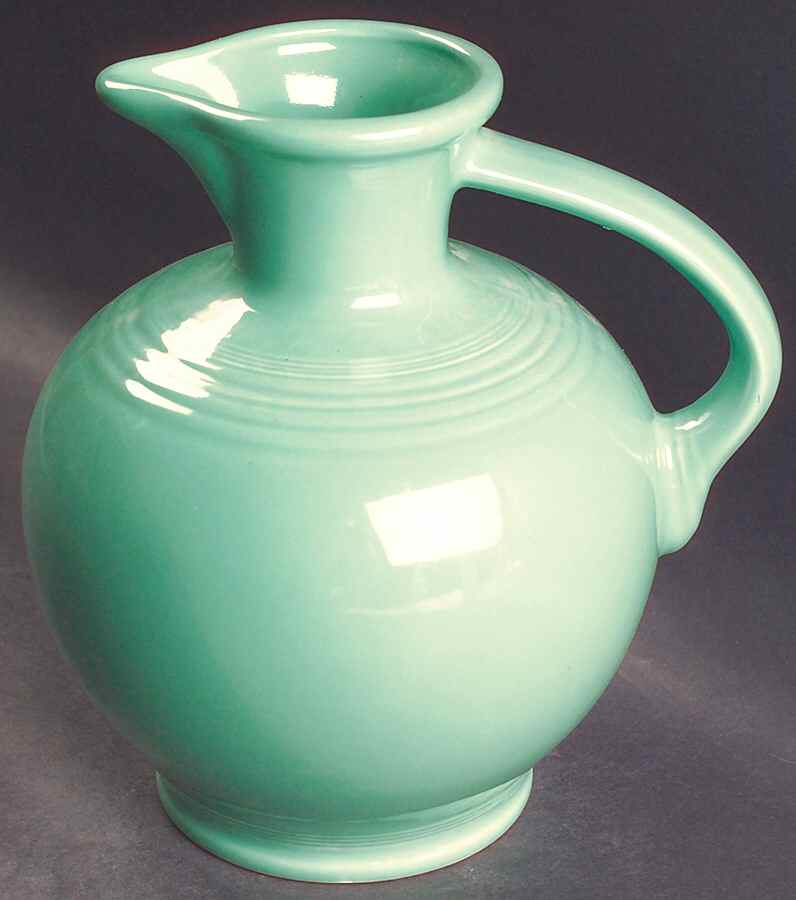 Fiesta Sea Mist Green (Intro 1989) Open Carafe by Homer Laughlin -1