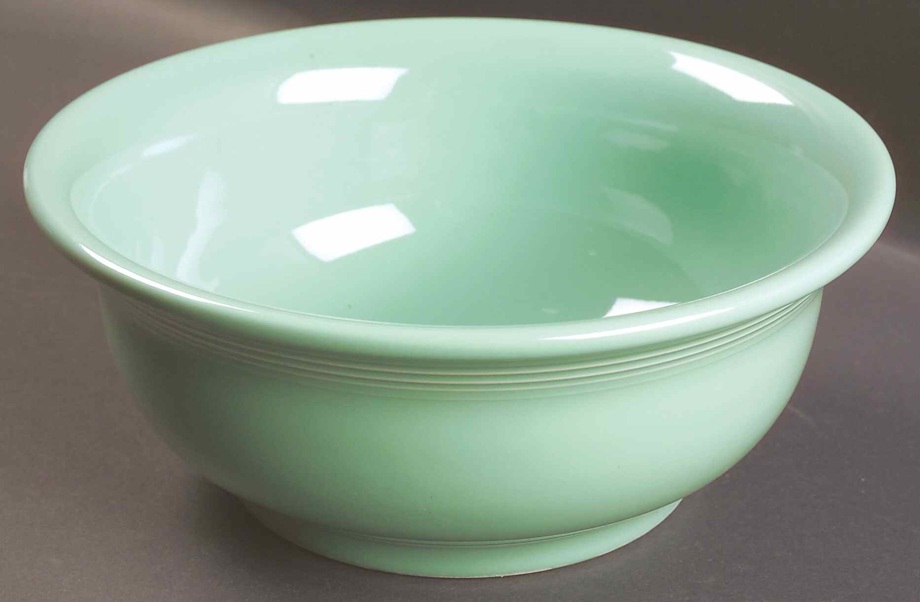 Fiesta Sea Mist Green (Intro 1989) 8" Mixing Bowl by Homer Laughlin -1