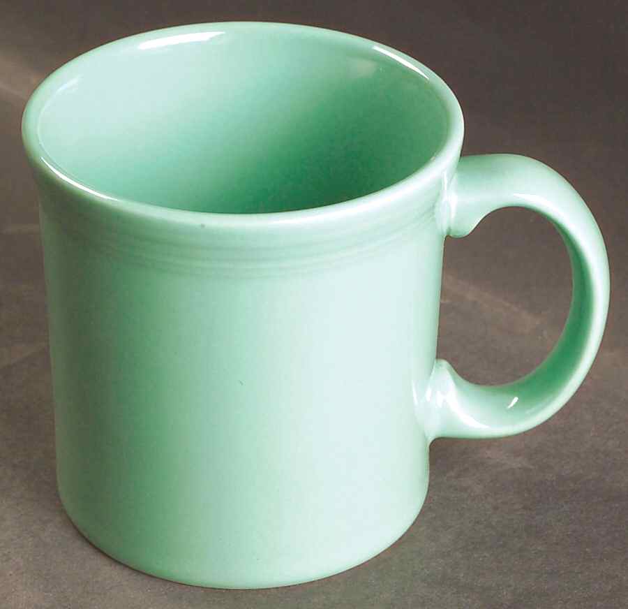 Fiesta Sea Mist Green (Intro 1989) 12 Oz Java Mug by Homer Laughlin -1